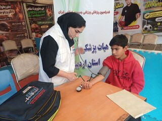 ادامه پوشش پزشکی نمایشگاه رزمی فرهنگی