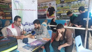 ادامه پوشش پزشکی نمایشگاه رزمی فرهنگی
