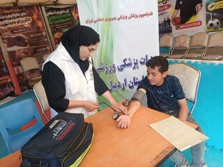 ادامه پوشش پزشکی نمایشگاه رزمی فرهنگی