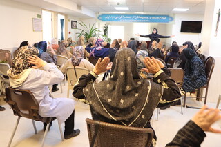 همراهی هیأت پزشکی ورزشی استان مرکزی با مرکز روزانه جهان‌دیده در هفته سالمند