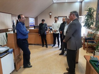 بازدید نمایندگان فدراسیون از هیأت پزشکی ورزشی استان اردبیل