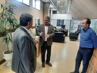 بازدید نمایندگان فدراسیون از هیأت پزشکی ورزشی استان اردبیل