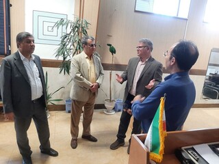 بازدید نمایندگان فدراسیون از هیأت پزشکی ورزشی استان اردبیل