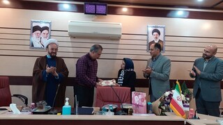 مراسم بازنشستگی نایب رئیس هیأت پزشکی ورزشی استان قزوین
