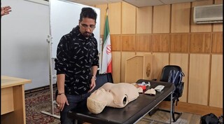 گزارش تصویری کارگاه عملی احیای قلبی‌ریوی و مدیریت آسیب‌های ورزشی در دومین روز دوره امدادگر ورزشی