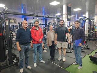 بازرسی از باشگاهها و اماکن ورزشی شهرستان مشکین شهر