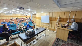 گزارش تصویری تداوم آموزش‌های تخصصی در سومین روز دوره امدادگر ورزشی