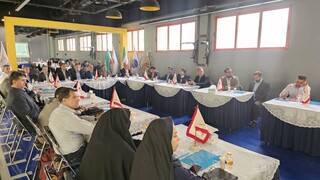 گزارش تصویری سخنرانی رئیس هیأت پزشکی ورزشی استان تهران در نشست مشترک با آموزش‌وپرورش