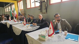 گزارش تصویری سخنرانی رئیس هیأت پزشکی ورزشی استان تهران در نشست مشترک با آموزش‌وپرورش