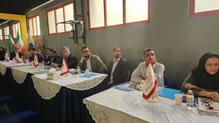 گزارش تصویری سخنرانی رئیس هیأت پزشکی ورزشی استان تهران در نشست مشترک با آموزش‌وپرورش