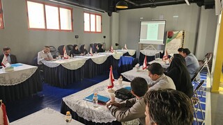 گزارش تصویری سخنرانی رئیس هیأت پزشکی ورزشی استان تهران در نشست مشترک با آموزش‌وپرورش