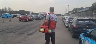 گزارش تصویری ۲۳۰ ساعت پوشش پزشکی مسابقات ورزشی تهران در یک هفته