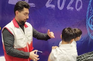 پوشش پزشکی مسابقات قهرمانی کشور کاراته در اردبیل