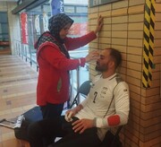 پیگیری ارائه خدمات پزشکی و فیزیوتراپی فدراسیون پزشکی ورزشی به کاروان ایران در بازی‌های پاراآسیایی ناگویا