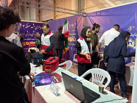 گزارش تصویری از غرفه هیات پزشکی ورزشی در نمایشگاه خانواده ورزش