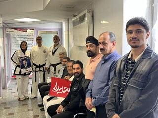 برگزاری پویش اهدای خون به مناسبت هفته تربیت بدنی و ورزش