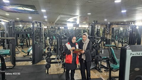 نظارت بر سلامت اماکن ورزشی شهرستان تفرش هم‌زمان با هفته تربیت بدنی