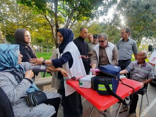 نهمین پویش سراسری ایستگاه رایگان تندرستی