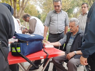 نهمین پویش سراسری ایستگاه رایگان تندرستی