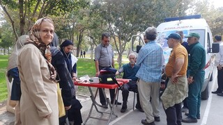 نهمین پویش سراسری ایستگاه رایگان تندرستی