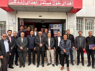 هفتمین پویش اهدای خون در استان اردبیل