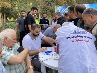 دومین روز پویش ایستگاه رایگان تندرستی در یزد