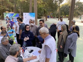 دومین روز پویش ایستگاه رایگان تندرستی در یزد