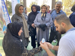 دومین روز پویش ایستگاه رایگان تندرستی در یزد