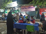 برپایی ایستگاه سلامت هیات پزشکی ورزشی استان