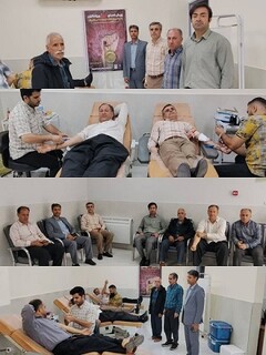 پویش اهدا خون در شهرستان ایوان