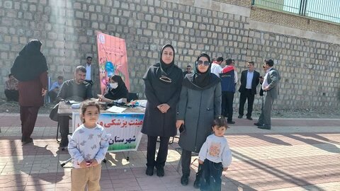 برگزاری ایستگاه سلامت در شهرستان چوار