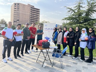 غربالگری سلامت ۲۰۶ ورزشکار در ایستگاه سلامت هیأت پزشکی ورزشی آذربایجان غربی به مناسبت هفته تربیت بدنی