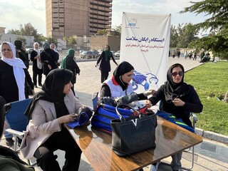 غربالگری سلامت ۲۰۶ ورزشکار در ایستگاه سلامت هیأت پزشکی ورزشی آذربایجان غربی به مناسبت هفته تربیت بدنی