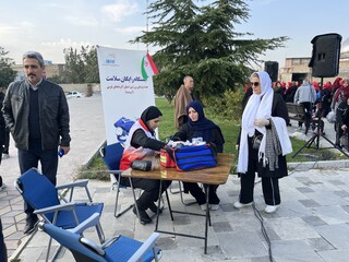 غربالگری سلامت ۲۰۶ ورزشکار در ایستگاه سلامت هیأت پزشکی ورزشی آذربایجان غربی به مناسبت هفته تربیت بدنی