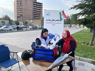 غربالگری سلامت ۲۰۶ ورزشکار در ایستگاه سلامت هیأت پزشکی ورزشی آذربایجان غربی به مناسبت هفته تربیت بدنی