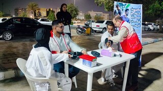 اجرای نهمین پویش سراسری ایستگاه رایگان تندرستی هیات پزشکی ورزشی استان هرمزگان
