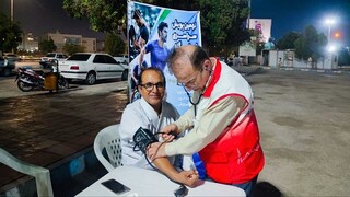اجرای نهمین پویش سراسری ایستگاه رایگان تندرستی هیات پزشکی ورزشی استان هرمزگان