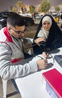 اجرای نهمین پویش سراسری ایستگاه رایگان تندرستی هیات پزشکی ورزشی استان هرمزگان