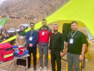 برگزاری ایستگاه سلامت هیأت پزشکی ورزشی ماکو به مناسبت هفته تربیت بدنی