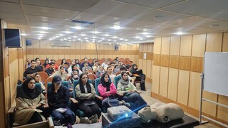گزارش تصویری آغاز دوره آموزشی هفت‌روزه ماساژ ورزشی