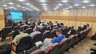 گزارش تصویری آغاز دوره آموزشی هفت‌روزه ماساژ ورزشی