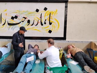 برگزاری پویش اهدای خون به مناسبت هفته تربیت بدنی در شهرستان چالدران