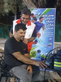 اجرای نهمین پویش ایستگاه رایگان تندرستی توسط هیات پزشکی ورزشی کیش