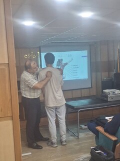 گزارش تصویری برگزاری دومین روز دوره آموزشی ماساژ ورزشی