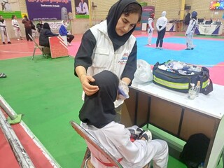 پوشش پزشکی تکواندو