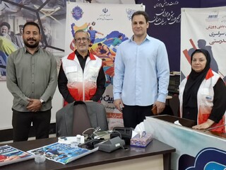 غربالگری کارکنان اداره ورزش و جوانان استان سمنان توسط هیات پزشکی ورزشی استان سمنان