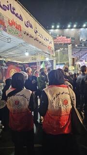 گزارش تصویری پوشش پزشکی گسترده اجتماع «ورزش، جان‌فدای ایران» در میدان انقلاب
