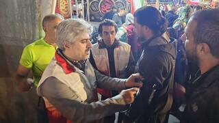 گزارش تصویری پوشش پزشکی گسترده اجتماع «ورزش، جان‌فدای ایران» در میدان انقلاب