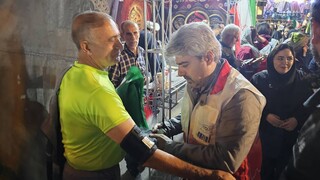 گزارش تصویری پوشش پزشکی گسترده اجتماع «ورزش، جان‌فدای ایران» در میدان انقلاب
