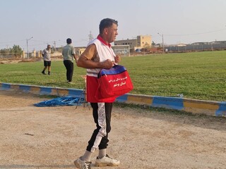 پوشش خدمات پزشکی درمانی مسابقات فوتبال لیگ برتر در بوشهر